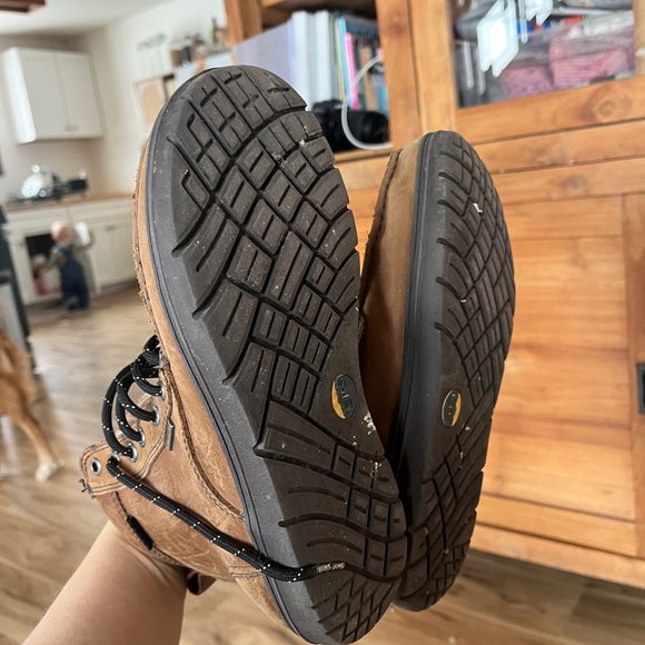 LEMS Women's Lace Up Boots - Brown - Picture 3 of 4